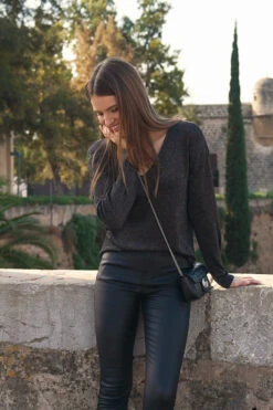 Black Metallic Sparkle Knit V Neck Jumper 13 Black Metallic Sparkle Knit V Neck Jumper -Winter Fashion Shop 7f9c0594f7571ad482736bef29877cc426a36713