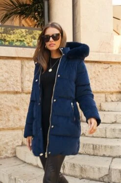Navy Blue Luxe Velvet Padded Coat 17 Navy Blue Luxe Velvet Padded Coat -Winter Fashion Shop e23dc74a12669d2a9f6856c1fea62eea4b3dbe0f