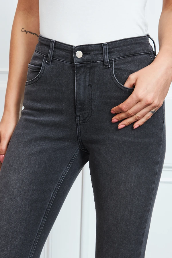 Charcoal Grey Perfect Skinny Jeans 6 Charcoal Grey Perfect Skinny Jeans - Image 4