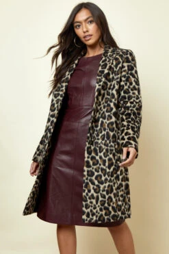 Burgundy Leather Panelled Shift Dress 15 Burgundy Leather Panelled Shift Dress -Winter Fashion Shop web 120819ss0020 6