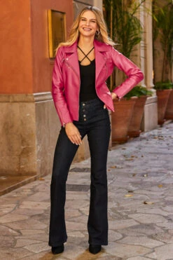 Dark Indigo Button Front Kick Flare Jeans -Winter Fashion Shop web 19 sa17or01pk0013 s23tj012bk0001 a22bd024io005w 191rt 1