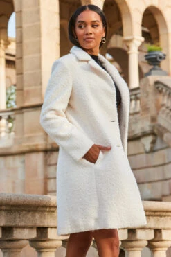 Cream Borg Button Front Coat 11 Cream Borg Button Front Coat -Winter Fashion Shop web 2309 150 a23ow018nl0001 150 100