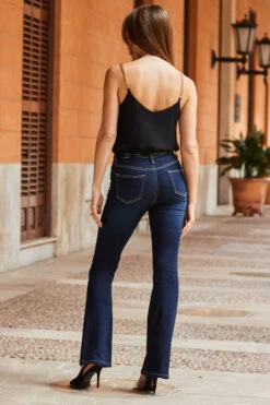 Dark Indigo Kick Flare Jeans 10 Dark Indigo Kick Flare Jeans -Winter Fashion Shop web 66 s22ow024bk0001 214