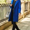 Cobalt Blue Single Breasted Coat -Winter Fashion Shop web 91 a22ow007be0001 s21ac024blan01 038