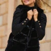 Black Luxe Faux Fur Gilet 1 Black Luxe Faux Fur Gilet -Winter Fashion Shop web crop 2309 11 a23ow020bk0001 a19tk090bk0001 s21bd014bk0001 11 119
